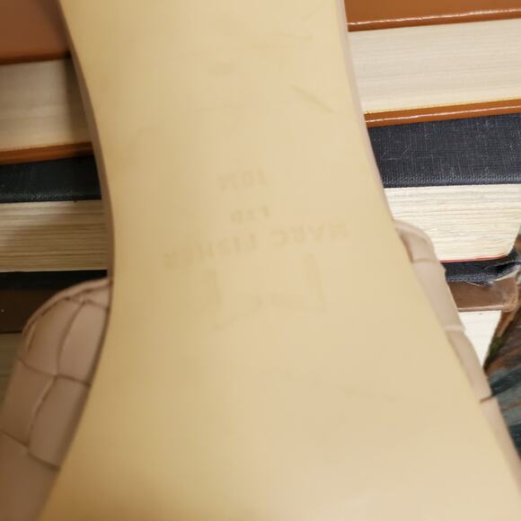 Marc Fisher LTD Dara Square Toe High Heel Sandals US W10 - Picture 6 of 9